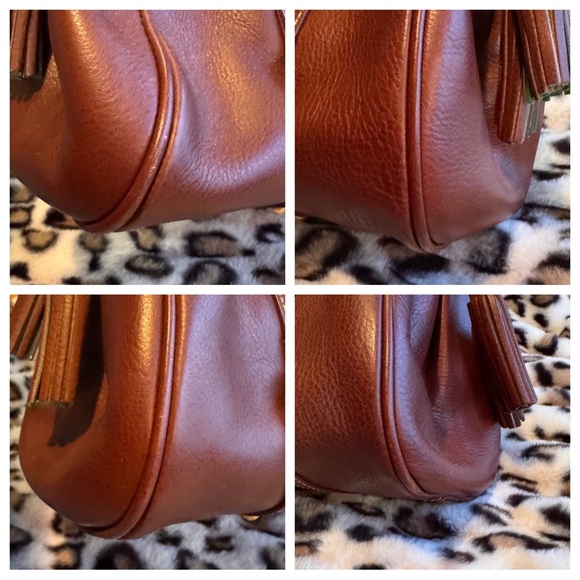 Dooney & Bourke Medium Florentine Satchel in Chestnut - Picture 10 of 10